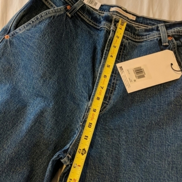 Levi's Ribcage Ankle Utility Straight Leg Jean Nine to Five Carpenter Pants - Picture 10 of 13